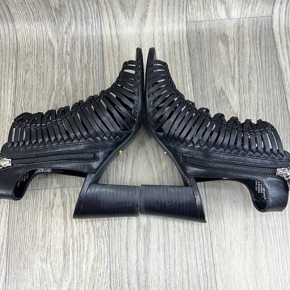🍁2/$25 🍁 Lauren Ralph Lauren Hali Sandal Gladiator Black Heels - Picture 9 of 12